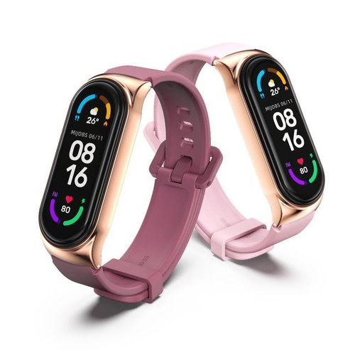 Strap For Band 5 Wrist Band For Mi Band 6 5 4 3 Metal Bracelet Band Strap For Miband 5 4 Correa For 5
