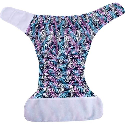 Cross-border adult Velcro cloth diapers for the elderly washable leak-proof diapers reusable incontinence diaper pocket 501 Velcro fleece lining NO5114