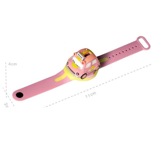 Assemble Car Watch Toy with Press Control for Light Wrist