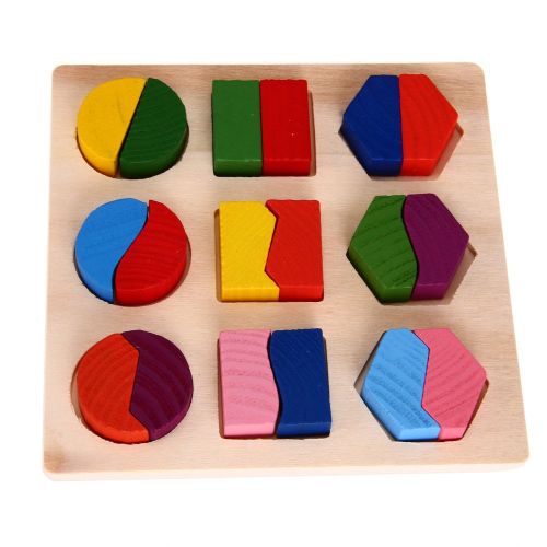 Wooden Puzzle Games Educational Toy for Baby