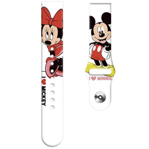 -Pulsera De Silicona Con Dibujos Animados De Minnie Correa De Mickey Mouse Para Fitbit Versa 1 2 Lite Pulsera De Tpu Suave 2022