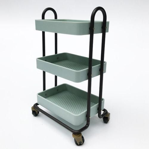 16 3 Tier Mini Simulation Trolley Storage Rack Doll House