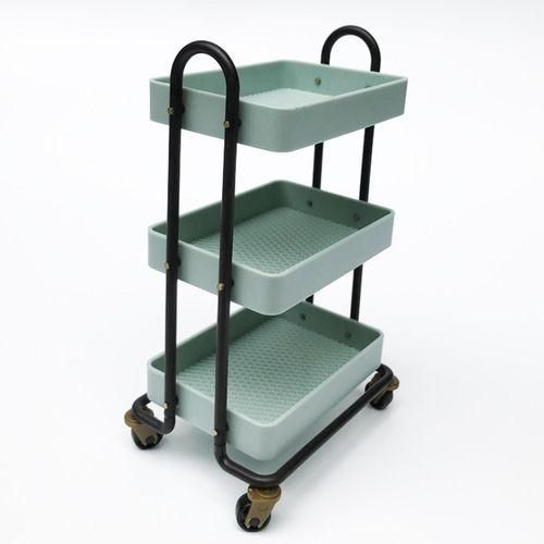 16 3 Tier Mini Simulation Trolley Storage Rack Doll House
