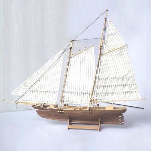 NIDALE model Hobby model kits Sacle 1/70 Classic Baltiomore Schooner sailboat New Port 1830 sail boat wooden Model