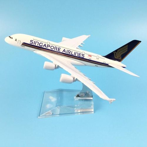 Singapore Airlines Aeroplane model Boeing 777 airplane 16CM Metal alloy diecast 1:400 airplane model toy for children