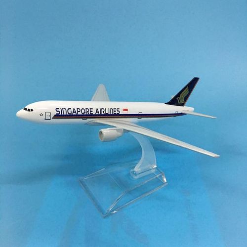 Singapore Airlines Aeroplane model Boeing 777 airplane 16CM Metal alloy diecast 1:400 airplane model toy for children
