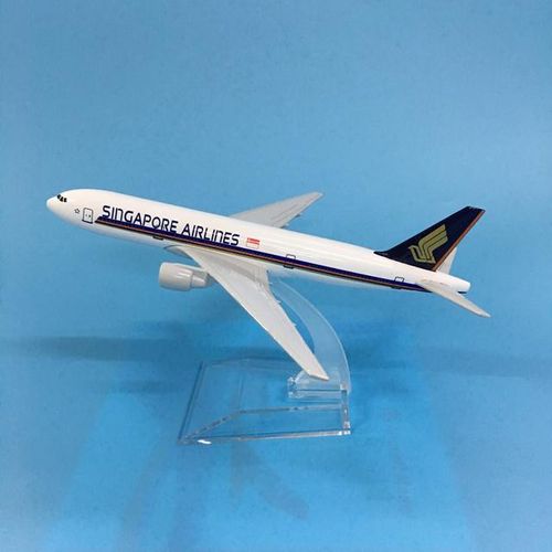 Singapore Airlines Aeroplane model Boeing 777 airplane 16CM Metal alloy diecast 1:400 airplane model toy for children