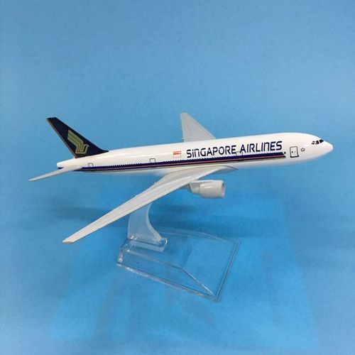 Singapore Airlines Aeroplane model Boeing 777 airplane 16CM Metal alloy diecast 1:400 airplane model toy for children