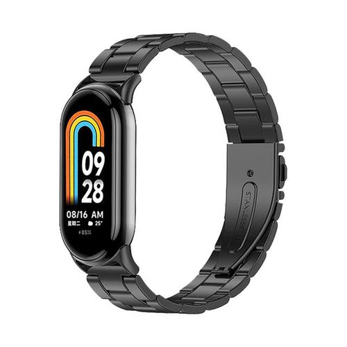 Magnetic Loop Band For Mi Band 8 Smartband Stainless Steel Strap For Miband 8 Wristband For Mi Band 8 Nfc Metal Bracelet