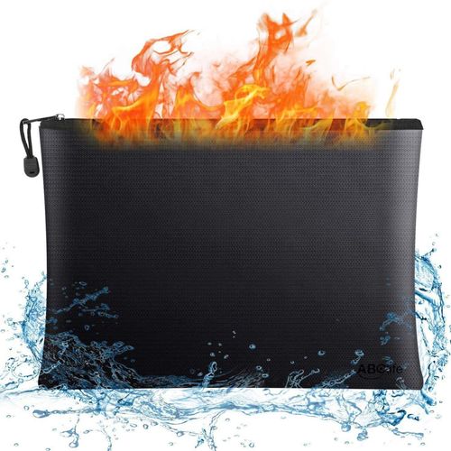 Fireproof Money Pouch Multipurpose Fireproof Document