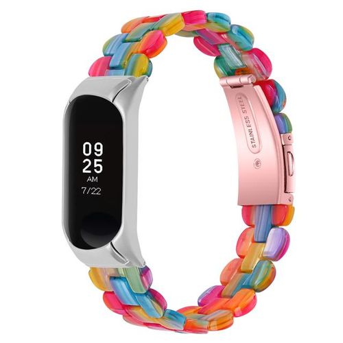 Resin Strap For Band 7 6 5 4 3 Smartband Watchband Smart Wrist Correa Replacement Belt For Mi Band Bracelet Watch