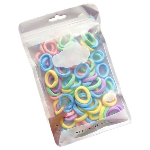 1 Bag Elastic Hair Ties Flexible Hair Band Girls B