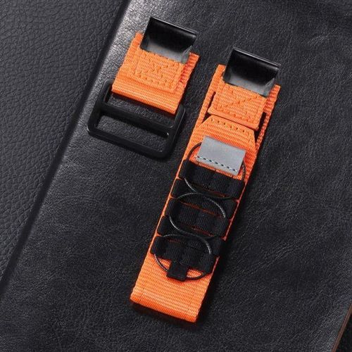 Nylon Hook Loop Strap For Garmin Fenix 7 6x 6s 6 Pro 5x 5 5s 3hr 22mm 26mm Sport Canvas Fabric Watch Band For Garmin Accessories