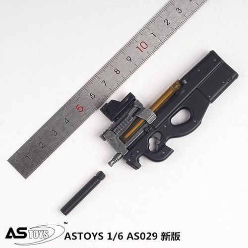 ASTOYS AS029 1/6 Scale P90 Submachine Personal Defense Model Toys For 12