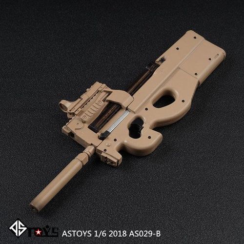 ASTOYS AS029 1/6 Scale P90 Submachine Personal Defense Model Toys For 12