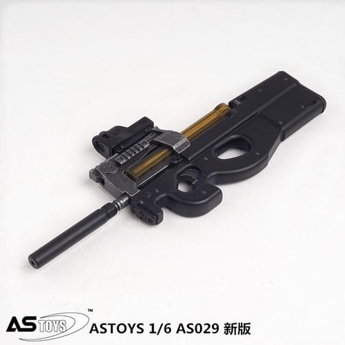 ASTOYS AS029 1/6 Scale P90 Submachine Personal Defense Model Toys For 12