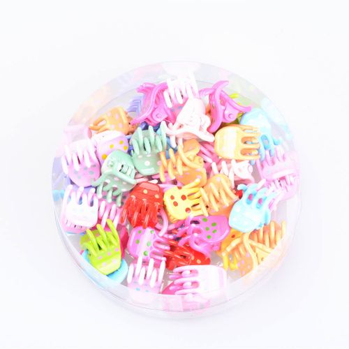 48 Pieces Lady Girls Mini Hair Claws Clamps Clips Hair