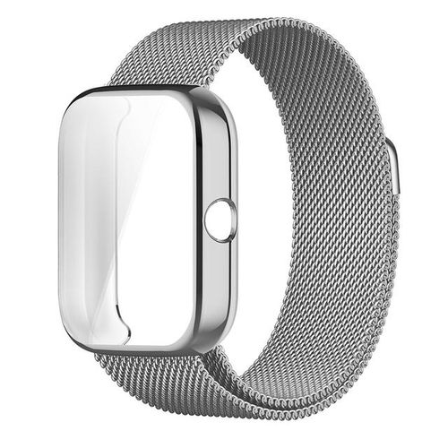 Funda De Reloj De Correa De Metal Para Bip 3 Pro Accesorios De Reloj Pulsera De Malla De Bucle Magnético Para Bip3 Cubierta Protectora De Correa