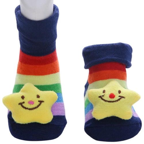 Newborns Kids Children's Socks for Girls Boys Non-slip Print Cotton Toddler Baby Socks Infant Short Socks Clothing