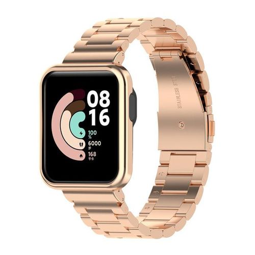 Pulsera Para Mi Watch Lite 3 2 Correa Activa De Acero Inoxidable Para Redmi Watch Pulsera De Metal Casestrap Reloj Inteligente