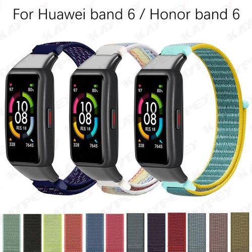 Nylon Strap For Band 6 / Band 6 Sport Woven Band Bracelet Replacement Straps Accessories