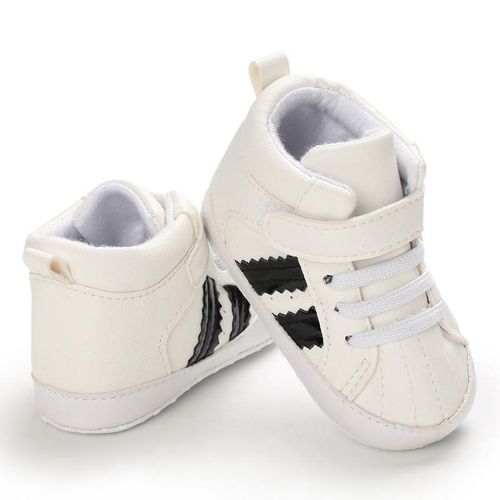 Fashion Baby Boys Hi Top Sneakers Newborn Walker Toddler Shoes Soft Bottom Infant Kids Sneaker 0-18Months