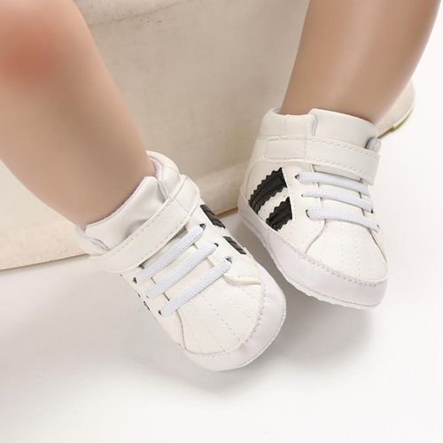 Fashion Baby Boys Hi Top Sneakers Newborn Walker Toddler Shoes Soft Bottom Infant Kids Sneaker 0-18Months