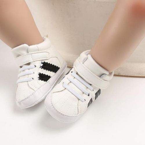 Fashion Baby Boys Hi Top Sneakers Newborn Walker Toddler Shoes Soft Bottom Infant Kids Sneaker 0-18Months