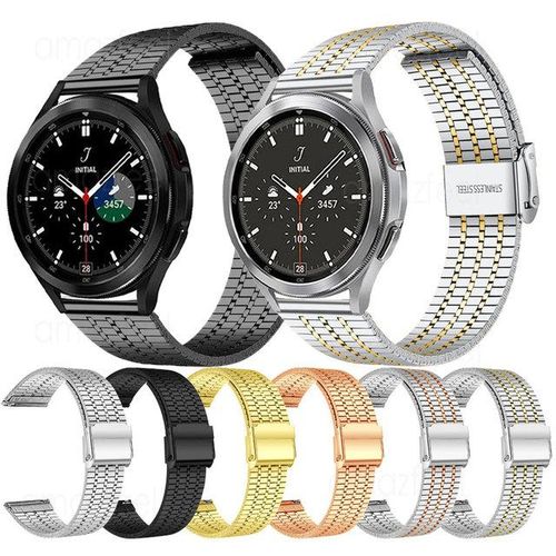 Metal Band For Galaxy Watch 4 5 Pro 45 44mm 40mm Belt Bracelet For Watch 4 Classic 46/42mm Active2 Stainless Steel Strap
