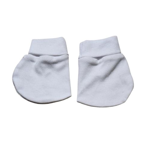 Head & Toe Baby Socks - White