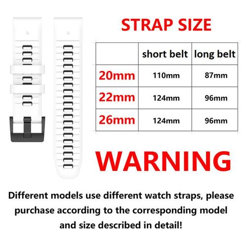 Quikfit 20 22 26mm Strap For Garmin Fenix 7x 7 7s Pro 6x 6 6s 5x 5s Plus 3hr Mk1 Mk2 945 965 Epix Gen2 S70 Smartwatch Bracelet