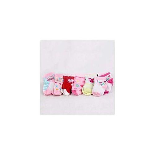 7piece Baby Socks - Multi Colour