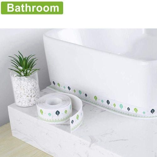 2Pcs Caulk Strip AntiMildew Self Adhesive Sealing Pvc