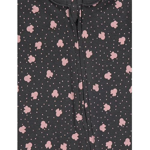 George Disney Minnie Mouse Sleepsuits 3 Pack (Pink, Black, Cream)