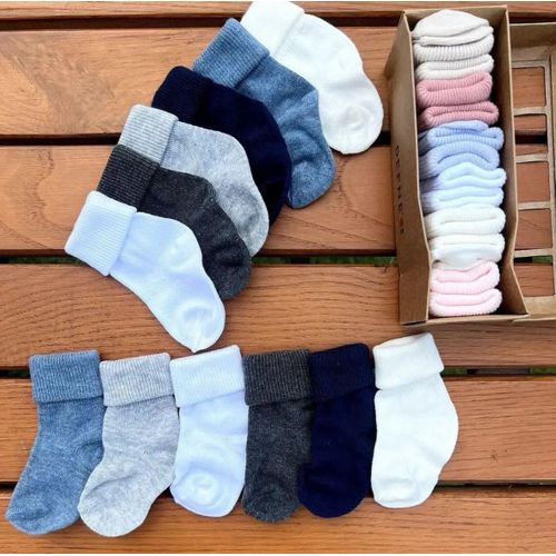 6Pair Baby Turkey Sockings -Multicolor
