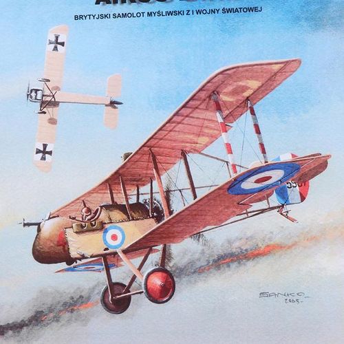 1:33 Scale WWI Airco DH.2 British Single-seat Biplane Aircraft Paper Model Kit Hand-made Decoration Model Toys