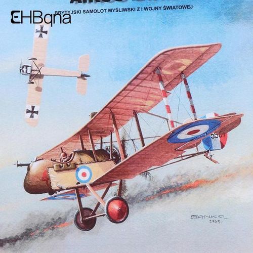 1:33 Scale WWI Airco DH.2 British Single-seat Biplane Aircraft Paper Model Kit Hand-made Decoration Model Toys