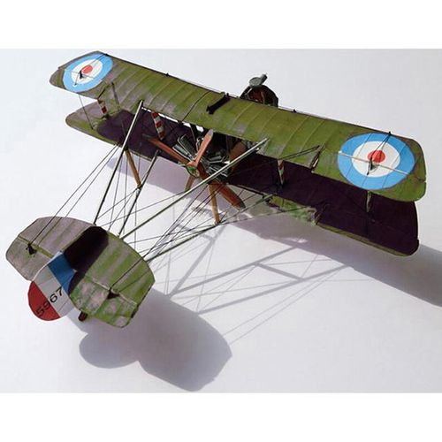 1:33 Scale WWI Airco DH.2 British Single-seat Biplane Aircraft Paper Model Kit Hand-made Decoration Model Toys