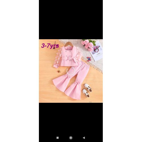 A set of kiddies ware-Pink colour