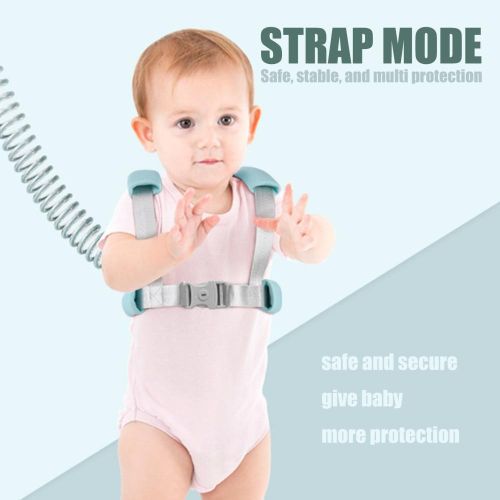 Baby Anti Lost Wrist Link Convenient to Use with Shoulder Straps Design Suitable for Indoor Outdoor Activities NO5276