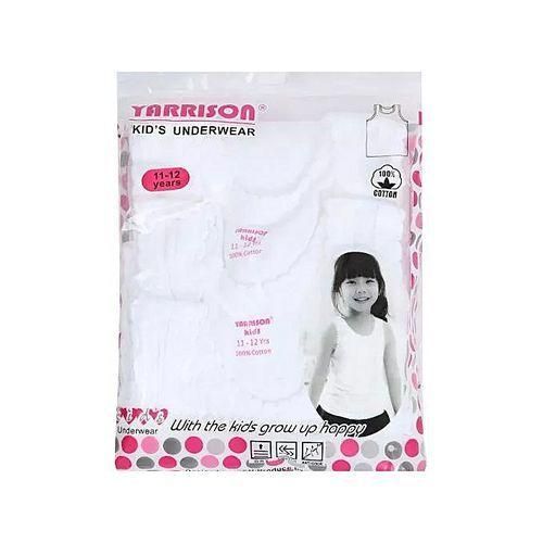 Generix White Girls Vests 5-6 Years