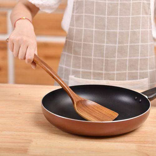 Non-Stick Pot Wood Shovel Small Spoon NO5124