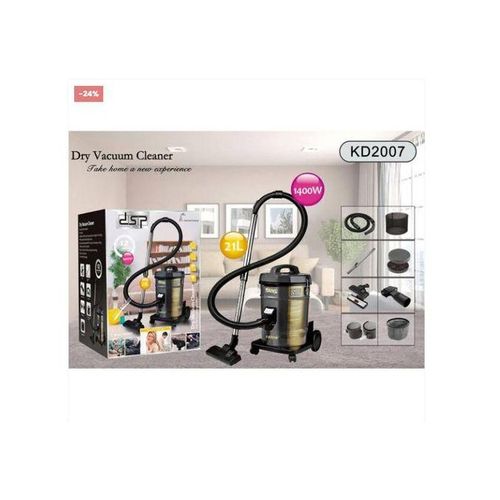 Dsp 21L Dry Aspirator High Suction Vacuum Cleaner - Black