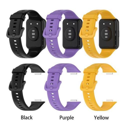 For Huawi Fit 2 Smart Watch Strap Silicone Sports Watch Replacement Candy Color Bracelet Silicone Watch Band Smart Band