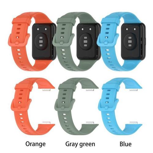 For Huawi Fit 2 Smart Watch Strap Silicone Sports Watch Replacement Candy Color Bracelet Silicone Watch Band Smart Band