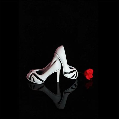 1/6 Scale Fashion Women's Shoes Fish Mouth High-Heel Shoes Court Shoes Model for 12 Inches Tbl Ph Female Action Figure