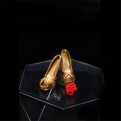 1/6 Scale Fashion Women's Shoes Fish Mouth High-Heel Shoes Court Shoes Model for 12 Inches Tbl Ph Female Action Figure