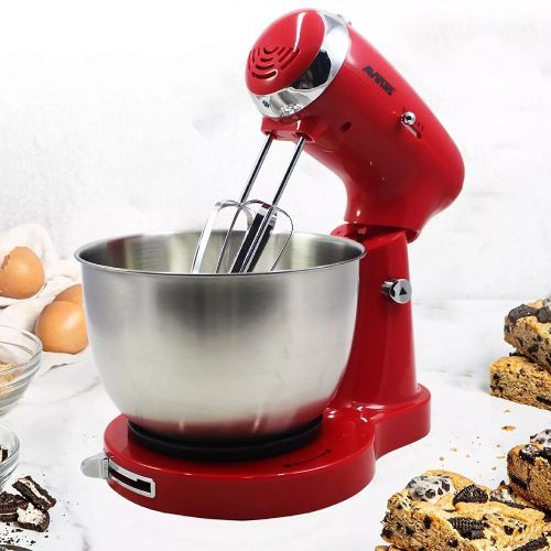 AVINAS 4.5L Blender Dough Hand Stand Mixer Food Processor, Silver .