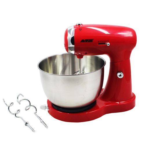 AVINAS 4.5L Blender Dough Hand Stand Mixer Food Processor, Silver .