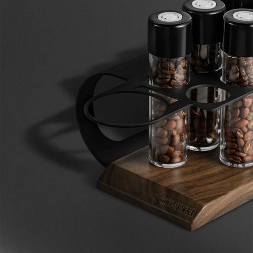 MHW3BOMBER Set Of 10 Coffee  With Airtight Silicone Ring